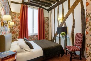 Chambre classique Hôtel Saint Paul Paris