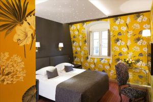 Chambre double supérieure Hôtel Saint Paul Paris